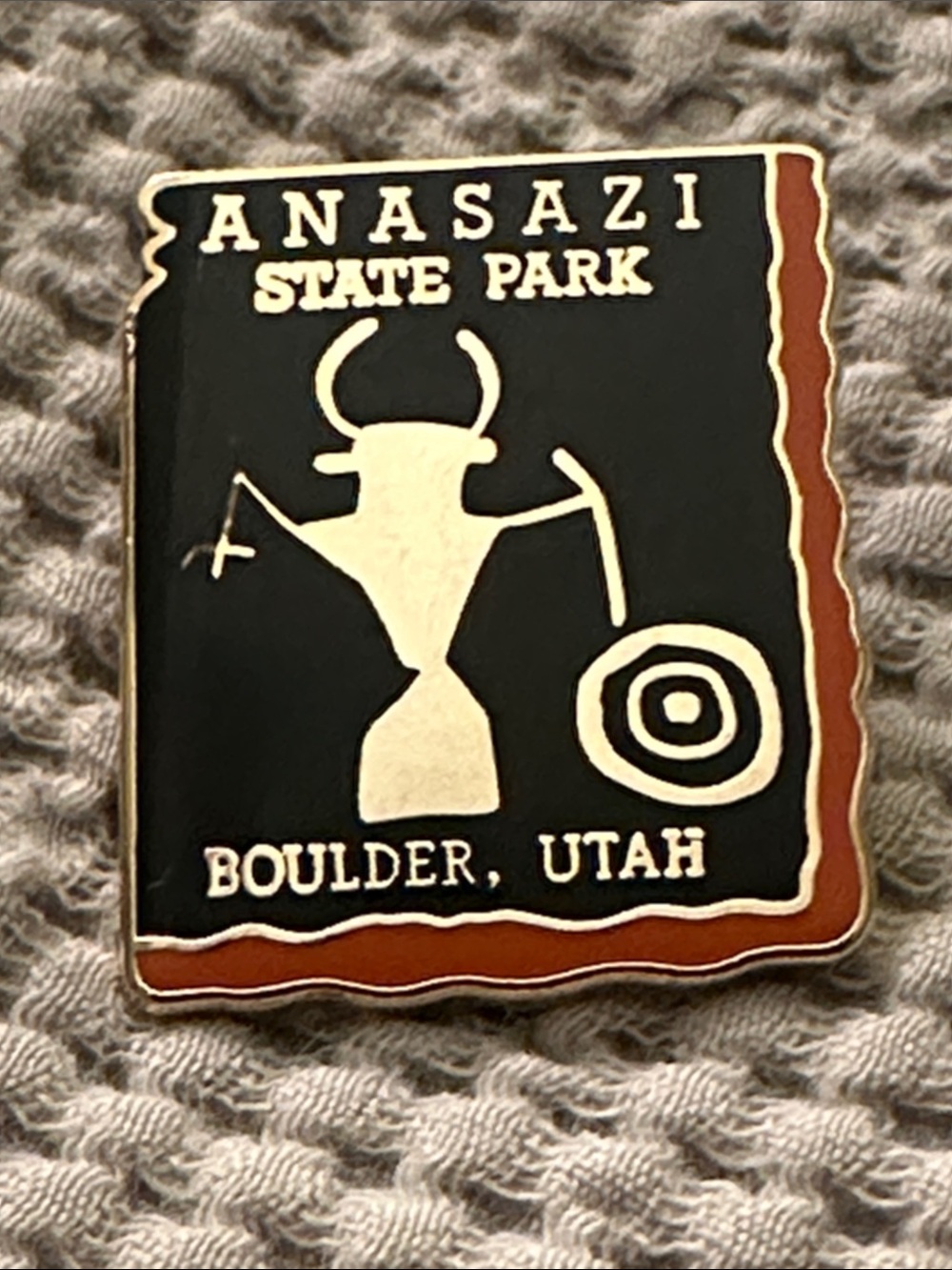 Anasazi State Park Boulder Utah Pin